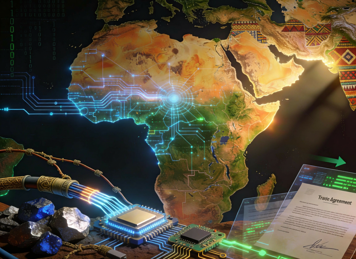 The New Scramble: : How Trade Deals and AI Are Redrawing Africa’s Future
